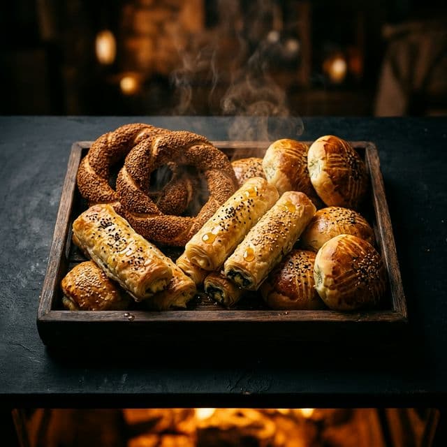 Taze börek ve poğaçalar